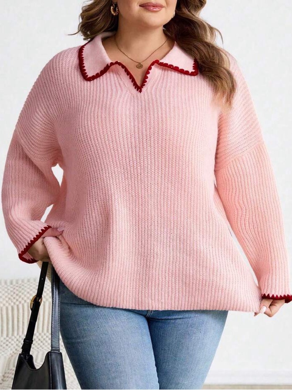 Pretty In Pink Sweater